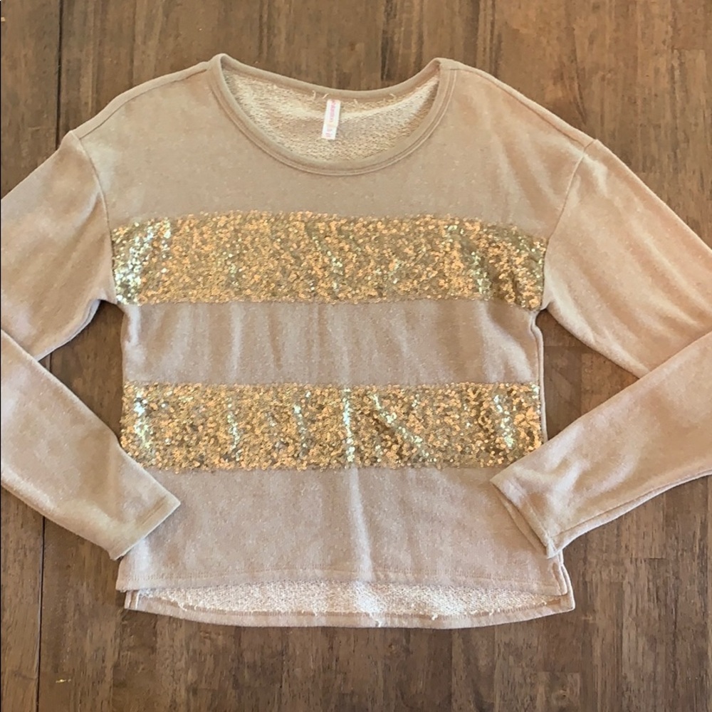🍭3/$23 Sequin sweater